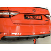 Rieger Tuning vložka zadného nárazníka bez výrezu pre výfukové deflektory pre Škoda Superb III (3T / 3V) Kombi / Sedan, r.v. od 03 / 15-, Prevedenie vozidlá bez ťažného zariadenia