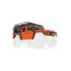 Traxxas karoséria Land Rover Defender oranžová
