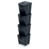 OSTATNÍ Koše odpadkové, 4 x 25 l, SORTIBOX IKWB20S4 405U