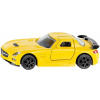 SIKU Auto sportovní Mercedes AMG SLS Black Series žlutý model kov 1542