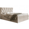 Elvisia Manželská posteľ EMMA Boxspring 6 | béžová/Jasmine 21 160 x 200 cm Prevedenie: Posteľ bez toppera