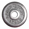 KUBISPORT CWCH1/25K Chrómové koleso 1,25 kg - 30mm