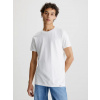 Calvin Klein pánske biele tričko LOGO TAB J30J323294 S