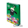 Ovečka Shaun, dárková taška, jumbo 7 - zelená