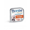 Monge Dog Fresh paštéta a kúsky s morčacím mäsom 100g