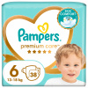 Plienky Pampers Premium Care Veľkosť 6, 38 ks