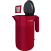Bosch TWK2M164 rýchlovarná kanvica 1,7 L 2400 W Čierna, Šedá, Červená (TWK2M164)