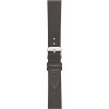 A-NIS AK0701.07-18 - Kožený remienok na hodinky 18 mm šedý
