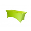 TENTino Elastický poťah STANDARD na skladací stôl 152x76 cm VIAC FARIEB Farba obrusu: SVETLOZELENÁ / APPLE GREEN