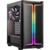 Be quiet! skříň PURE BASE 501DX / ATX / 3x140mm PWM fan / ARGB LED pásek / USB3.2 / temperované sklo / černá BGW76