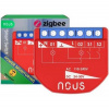 NOUS B3Z Inteligentní spínací modul switch (s měřením, 2 kanály), kompatibilní s Zigbee/Tuya