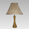 PREZENT 27001 SIGLO 1xE27/60W,BRUSH GOLD,TABLE