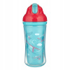 Canpol babies športová fľaša sa slamkou Fly Boy tyrkysová 260 ml