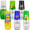 6x sirup SodaStream 7UP Pepsi Lipton koncentrát do výrobníka sódy