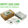 REGULÁTOR NABÍJANIA X 60A LCD 12V 24V MPPT SOLÁRNY (REGULÁTOR NABÍJANIA X 60A LCD 12V 24V MPPT SOLÁRNY)