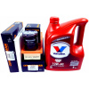 3 FILTRE + 4 L OLEJA VALVOLINE 10W40 500 PANDA II KA II YPSILON III 1.2