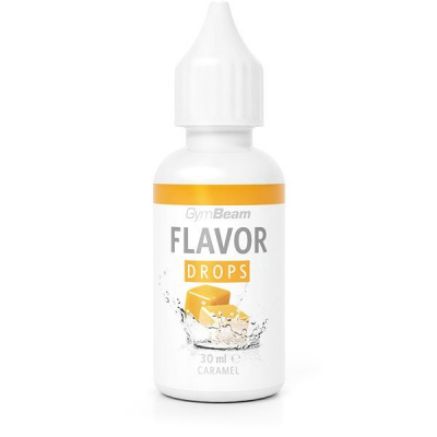 GymBeam Flavor Drops 30 ml, karamel