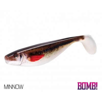 Delphin Gumová nástraha BOMB! Hypno 17cm 3D Minnow 2ks