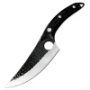 Izmael Kuchynský sekací nôž Okajama Čierna/Bez puzdra 14.5 cm