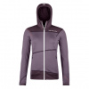 Ortovox Fleece Light Hoody W wild berry XL; Fialová bunda