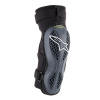 Chrániče kolien SEQUENCE 2022, ALPINESTARS (antracit/žltá fluo, pár) M160-282