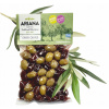 OLIVKY MIX KALAMATA A ZELENÉ S PESTKOU 250g ARIANA GRÉCKE