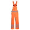 Portwest S388 Hi-Vis Reflexné nohavice na traky oranžová 3XL