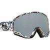 Dámske/pánske lyžiarske okuliare Volcom YAE OP ART/SILVER CHROME s UV ochranou pre snowboard Grey (VG0722318) Jedna velikost