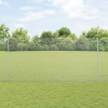 zahrada-XL Plot s stĺpmi Strieborná 1.5 x 25 m Oceľ 3336373