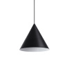 Svietidlo v modernom dizajne v čiernej farbe A-LINE SP1 D30 | Ideal Lux