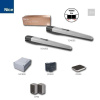 TOONA4005 - Z, 2x TO4005-230V, 340W,1800N, 1x MC800,1xOXIBD 1x ON2E,1x EPM sada pre dvojkrídlovú bránu do 3m / krídlo, (NICE Toonakit 4005-Z sada pre dvojkrídlovú bránu do 6 m/ 3 m krídlo)