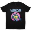Tričko Venom - Venom Purple Circle Čierna XL