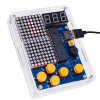 TETRIS Elektroniczna gra na zostavenie + puzdro DIY