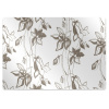 Podložka pod kolieskovú stoličku Podložka pod kolieskovú stoličku kresba kvety mwp-w0013032