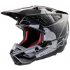 prilba S-M5 ROVER 2, ALPINESTARS (čierna/strieborná) L