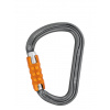 Karabína Petzl William Triact-Lock - gray
