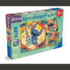 Detské puzzle 3x49 dielikov - Disney Stitch 12004114 1 ks; 12004114