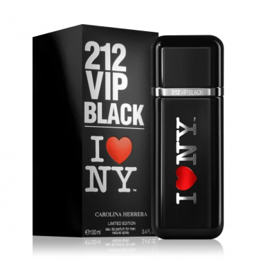 Carolina Herrera 212 VIP Black I love New York, Parfumovaná voda 100ml pre mužov