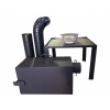 Záhradné ohnisko - Srdcová frekvencia 45 cm potrubná základňa Smokehouse 60 cm set (Srdcová frekvencia 45 cm potrubná základňa Smokehouse 60 cm set)