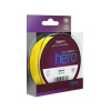 DELPHIN - Pletená šnúra Hero 8 Fluo žltá 0,22 mm 17,7 kg 1000 m