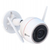EZVIZ IP kamera H3C 2K/ bullet/ Wi-Fi/ 3Mpix/ krytí IP67/ objektiv 4mm/ H.265/ IR přísvit až 30m/ bílá (CS-H3c-R100-1K3WKFL)
