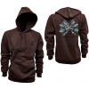 Gunki Mikina Chief Brown Hoody - XL