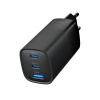 GEMBIRD PD nabíjačka 1xUSB-A 2xUSB-C 65W čierna (TA-UC-PDQC65-01-BK)
