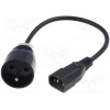 OEM napájacia redukcia IEC C14