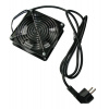 XtendLan Ventilácia pre nástenné rozvádzače, 1 ventilátor, napájací kábel