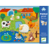 DJECO Puzzle hmatové Farma