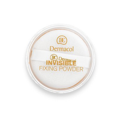 Dermacol Invisible Fixing Powder transparentný púder Light 13 g