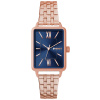MINET Ružovo-zlatomodré dámske hodinky SIENA s ružovo-zlatým oceľovým remienkom