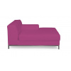 Dekoria Poťah na ležadlo Kramfors pravostranné, cyklamenová, Poťah na ležadlo Kramfors pravostranné, Etna, 705-23