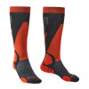 Bridgedale Ski Lightweight graphite/orange/135 XL (12+ UK)